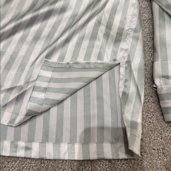 Victoria’s Secret Striped Satin Pajama Set - Picture 6 of 8